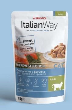 ITALIAN WAY CAT BUSTE 28 X GR 85 SALMONE/SPIRULINA