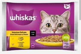 WHISKAS CORE SELEZIONE DELICATA 4 X GR 85