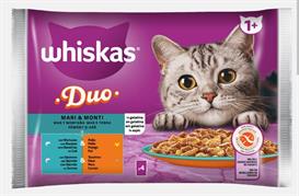 WHISKAS DUO MIX MARI E MONTI 4 X GR 85