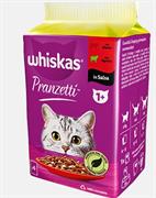 WHISKAS PRANZETTI CARNI MISTE 1+  6 X GR 50 MANZO/AGNELLO