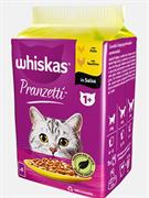 WHISKAS PRANZETTI CARNI BIANCHE 7+ 6 X GR 50 POLLO/TACCHINO