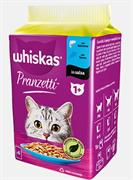 WHISKAS PRANZETTI PESCE 1+ 6 X GR 50 SALMONE/TONNO