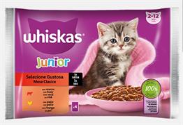 WHISKAS CORE SELEZIONE GUSTOSA JUNIOR 4 X GR 85