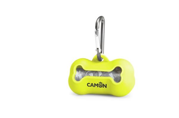 CAMON DISPENSER SILICONE 20 SACCHETTI GIALLO