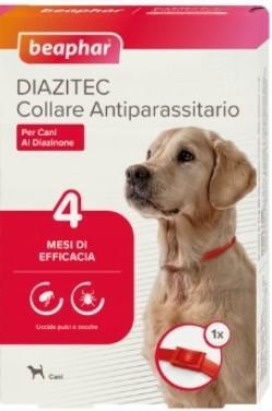 BEAPHAR DIAZITEC COLLARE ANTIPARASSITARIO CANE ROSSO