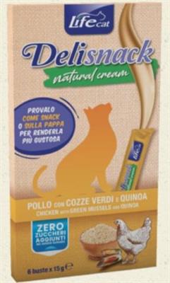 LIFECAT DELI SNACK CREAM GR 90 POLLO