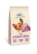 LIFECAT STERILIZED KG 7,5 POLLO