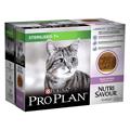 PRO PLAN CAT BUSTE MULTIPACK STERILIZED 7+ TACCHINO 10XGR 85