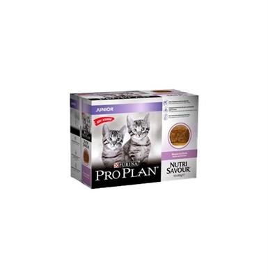 PRO PLAN CAT BUSTE MULTIPACK KITTEN TACCHINO TERRINE 10 X GR 75