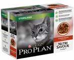 PRO PLAN CAT BUSTE MULTIPACK STERILIZED MANZO 10 X GR 85