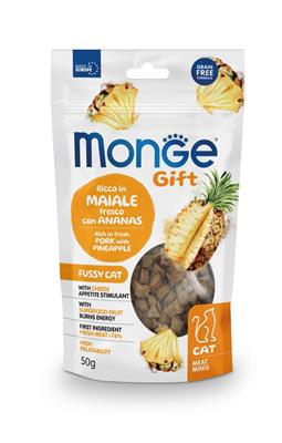 MONGE GIFT CAT MEAT MINIS APPETITO DIFFICILE MAIALE/ANANAS GR 50