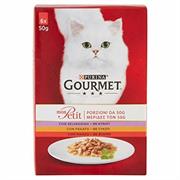 GOURMET MON PETIT CARNI SELVAGGINA/FEGATO/ MANZO GR 50X6