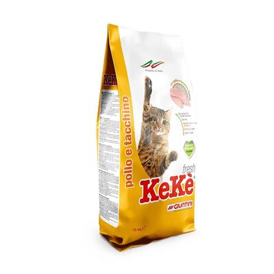KEKE FRESH POLLO/TACCHINO KG 15