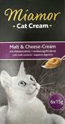 MIAMOR CREMA AL MALTO/FORMAGGIO PER GATTI GR 15 x 6