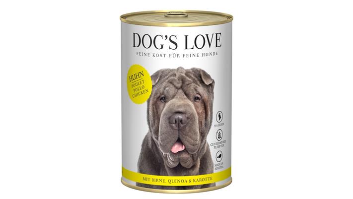 DOG'S LOVE GR 400 POLLO/PERA/QUINOA/CAROTA