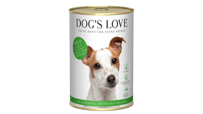 DOG'S LOVE GR 400 SELVAGGINA/PATATA/PRUGNA/SEDANO