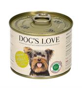 DOG'S LOVE BIO GR 200 POLLO/GRANO SARACENO3