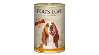 DOG'S LOVE BARF GR 400 TACCHINO-PUTE