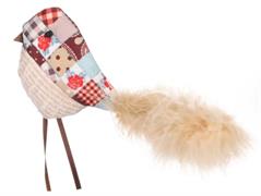 FLAMINGO UCCELLO VINTA CON PIUMA