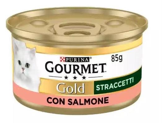 GOURMET GOLD STRACCETTI SALMONE GR 85