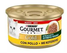 GOURMET GOLD STRACCETTI POLLO GR 85