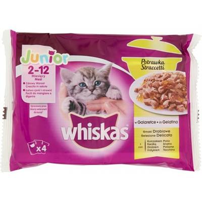 WHISKAS PURE DELIGHT JUNIOR DELICATO 4 X GR 85
