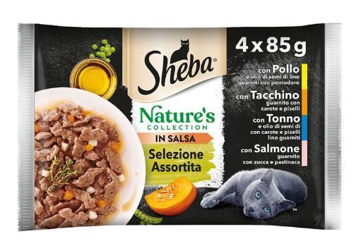 SHEBA NATURE COLLECTION SELEZIONE ASSORTITA 4 X GR 85