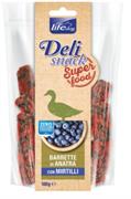 LIFEDOG SUPERFOOD BARRETTE GR 100 ANATRA/MIRTILLI