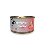 SCHESIR CAT SILVER MOUSSE POLLO/ANATRA GR 70