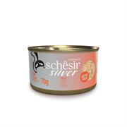 SCHESIR CAT SILVER FILETTI POLLO GR 70