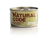 NATURAL CODE STERIL TONNO/AMARANTO GR 85