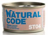 NATURAL CODE STERIL TONNO/ALICI GR 85