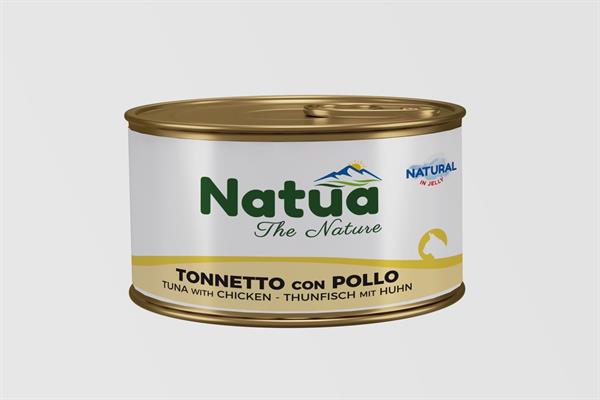 NATUA CAT IN JELLY TONNETTO/POLLO GR 85