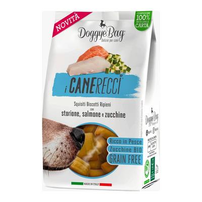 DOGGYE BAG I CANERECCI STORIONE/SALMONE/ZUCCHINE GR 180