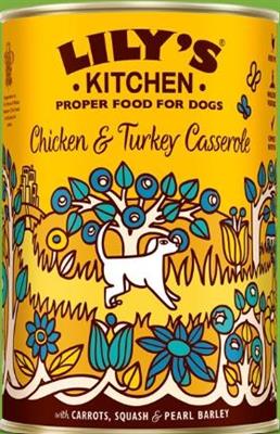 LILY'S DOG CASSEROLE POLLO/TACCHINO GR 400