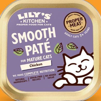 LILY'S CAT PATE' VELLUTATO SENIOR POLLO 19 X GR 85