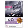 PRO PLAN CAT BUSTE MULTIPACK DELICATE MOUSSE TACCHINO 12XGR 85