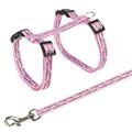 TX PETTORINA CON GUINZAGLIO GATTO CM 27-46 MT 1,20