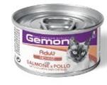GEMON CAT MOUSSE SALMONE/POLLO GR 85