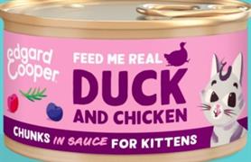 EDGARD COOPER KITTEN ANATRA POLLO 85 GR