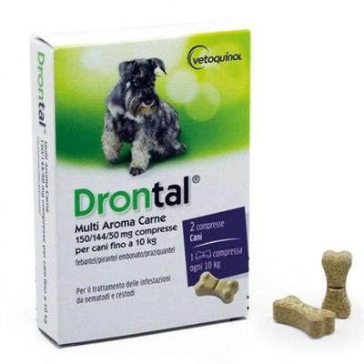 DRONTAL MULTI AROMA CANE 2 CPR < 10 KG