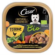 CESAR NATURAL GOODNESS BIO POLLO/PISELLI/CAROTE 16 X 100 GR