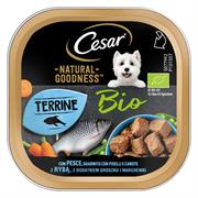 CESAR NATURAL GOODNES BIO PESCE/PISELLI/CAROTE 16 X 100 GR