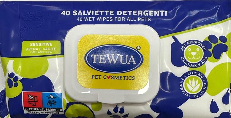 TEWUA SALVIETTE SENSITIVE 40 PZ