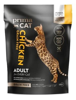 PRIMA CAT GRAIN FREE POLLO 400 GR