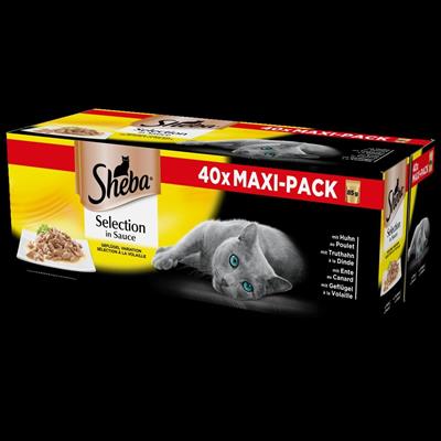 SHEBA SELEZIONE DELICATA SALSA MPACK 40X GR 85