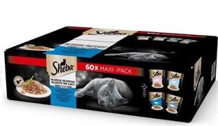 SHEBA DELICATEZZE SELEZIONE DEL MARE 60 X GR 85