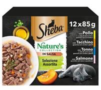 SHEBA NATURE COLLECTION SELEZIONE ASSORTITA 12 X GR 85