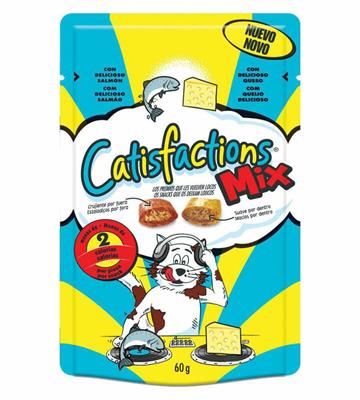 CATISFACTIONS SALMONE/FORMAGGIO 6 X GR 60