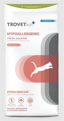 TROVET CAT STERILISED HYPOALLERGENIC SALMONE KG 5